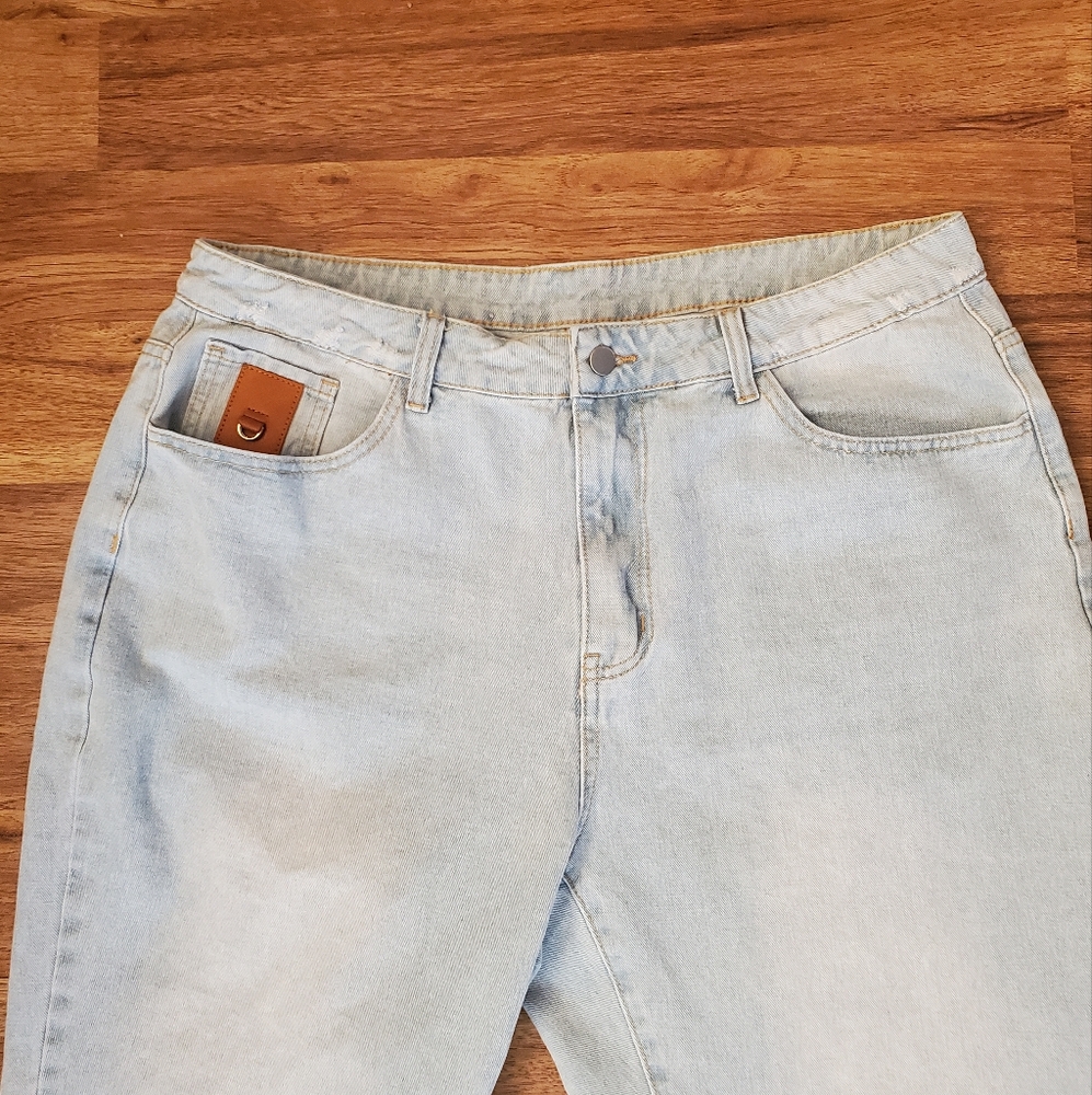 SHEIN Straight Jeans Women's 2XL High Rise Curve - Picture 3 of 9